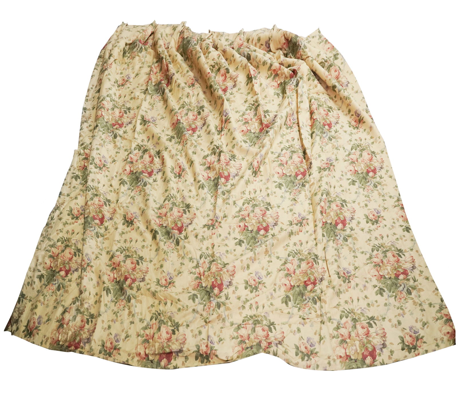 Set of Seven Bennison Roses Curtain Panels (1 of 10)