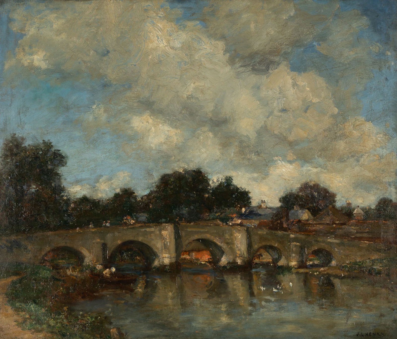 James Levin Henry (1855-1929): Wareham Bridge (1 of 13)
