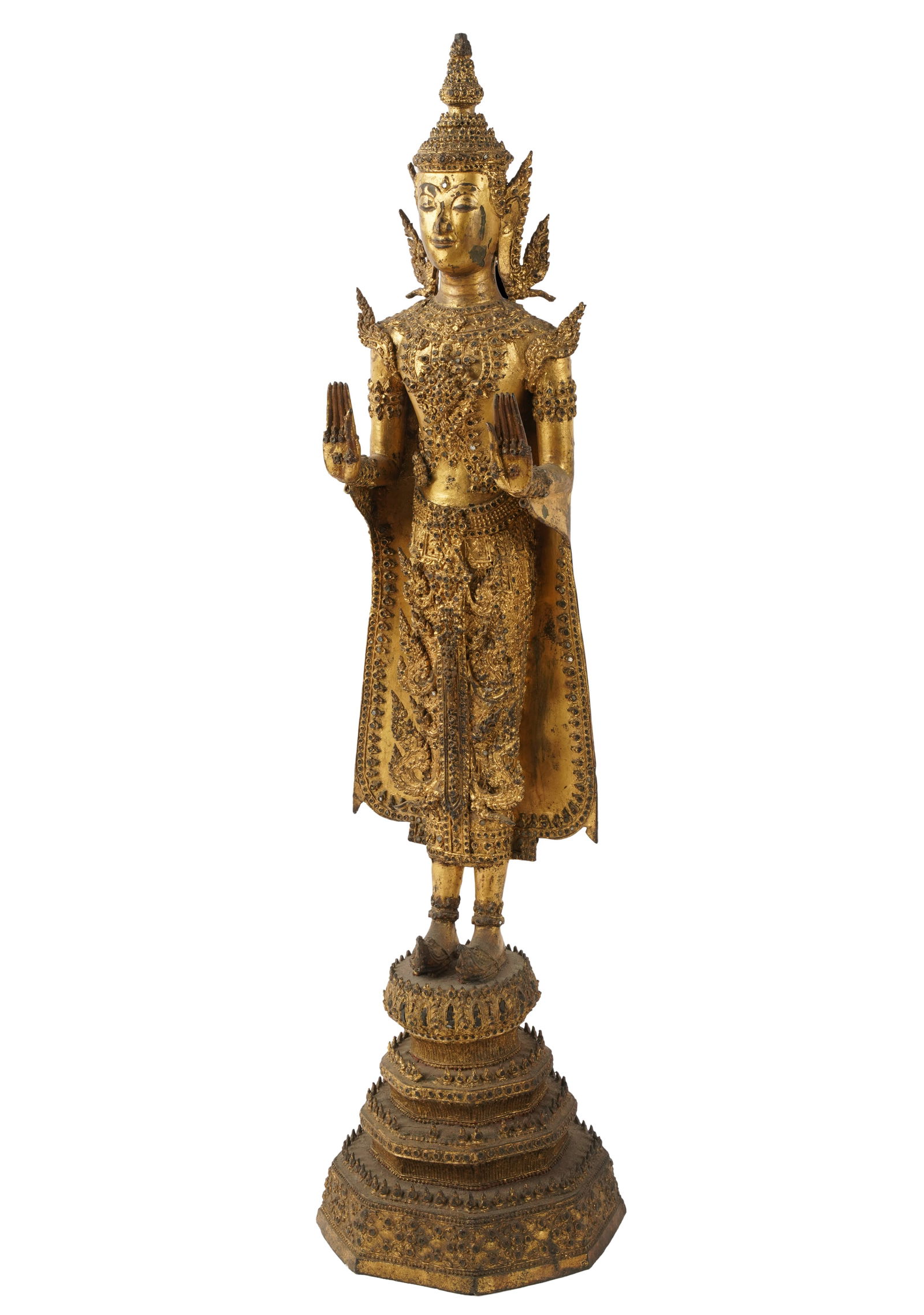 Thai Gilt Bronze Buddha (1 of 9)