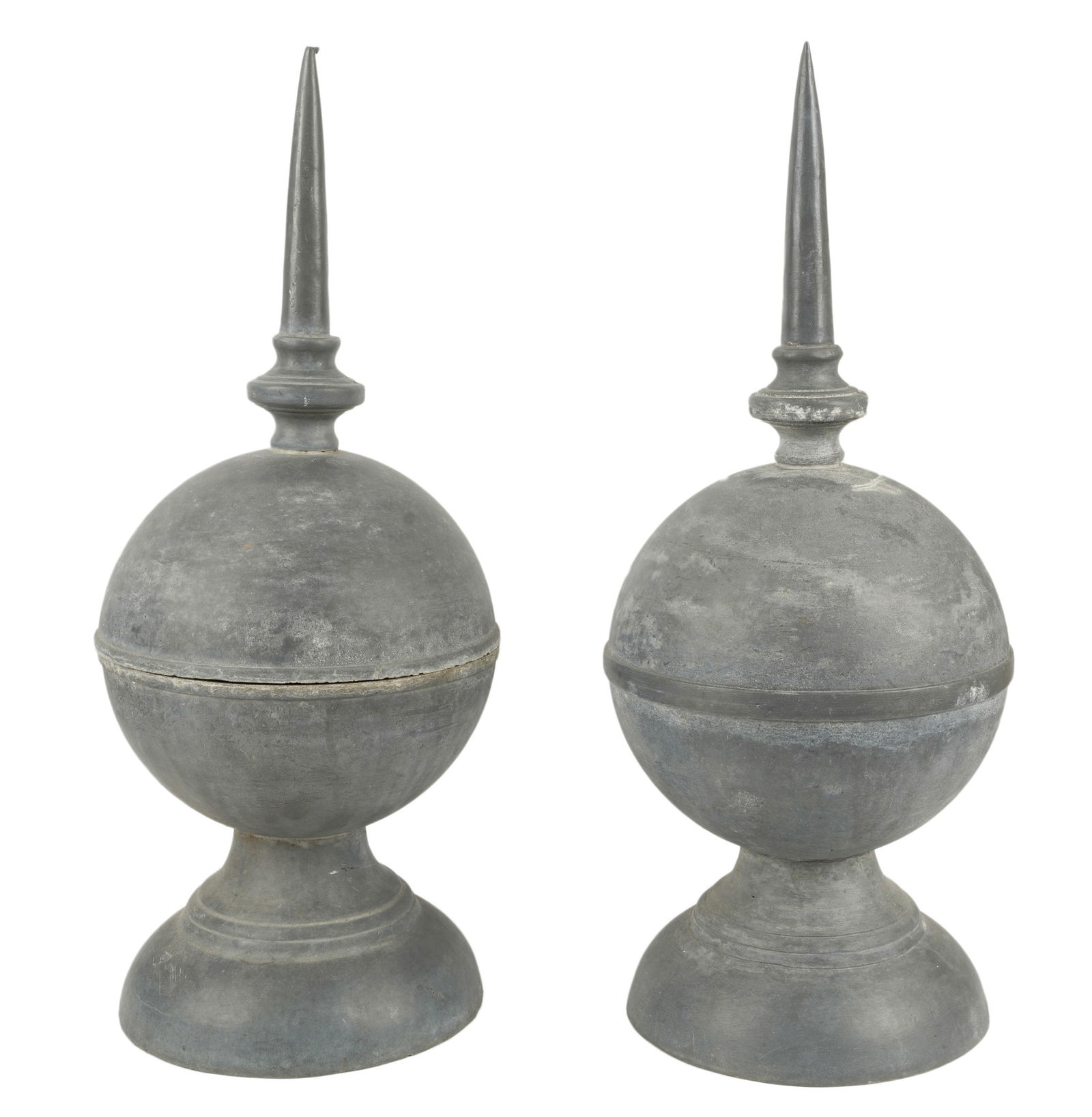 Pair of Zinc Finials (1 of 12)
