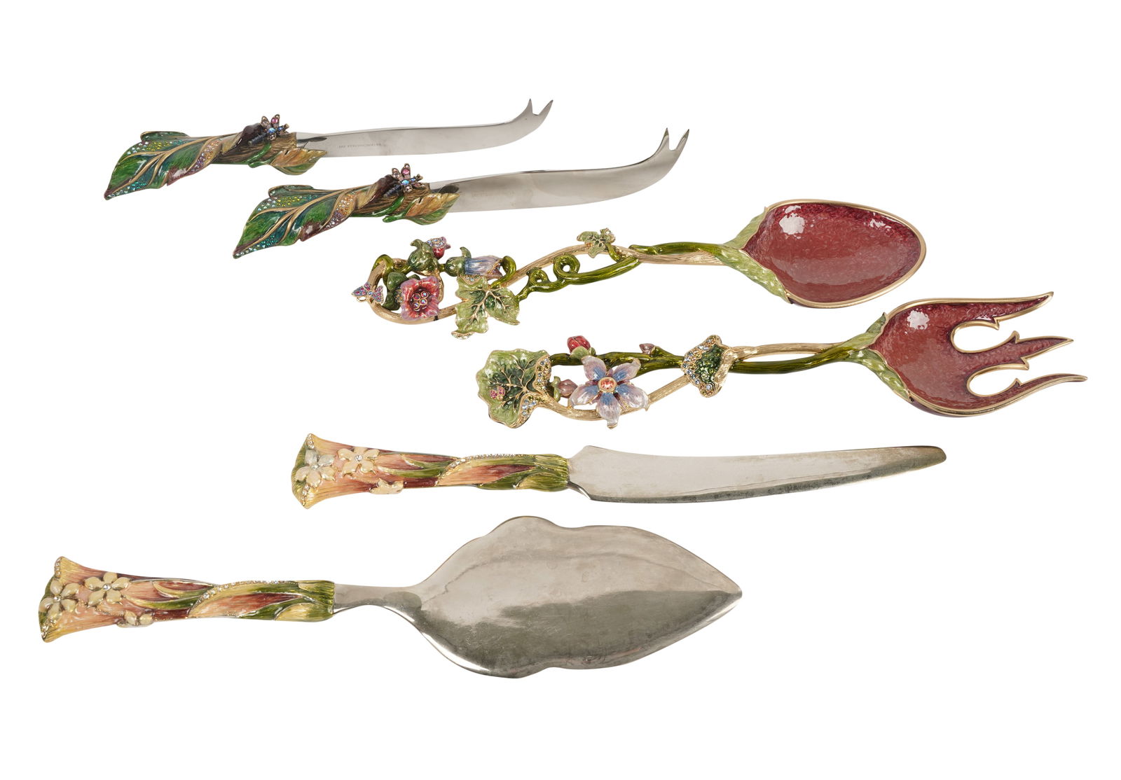 Group of Jay Strongwater Serving Utensils (1 of 7)