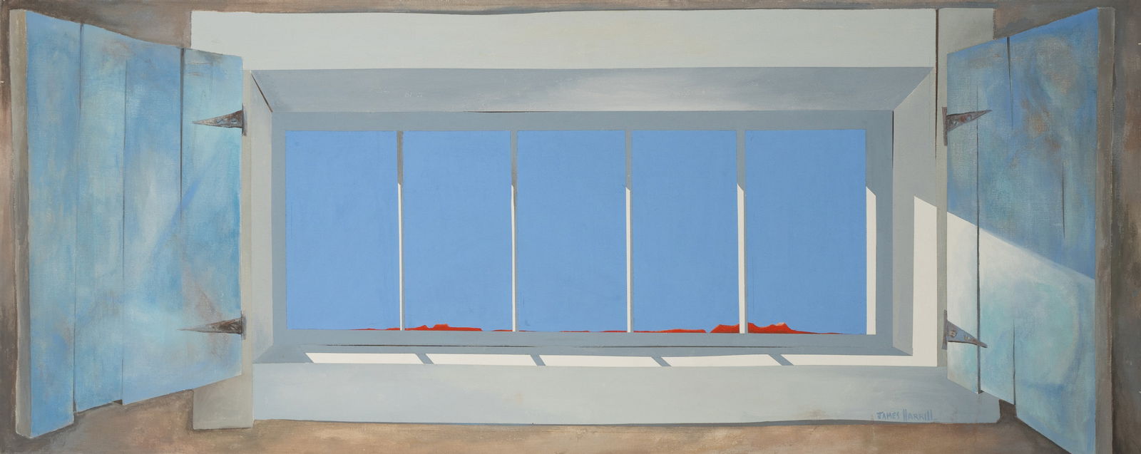James Harrill (1929-1996): Window Scene (1 of 8)
