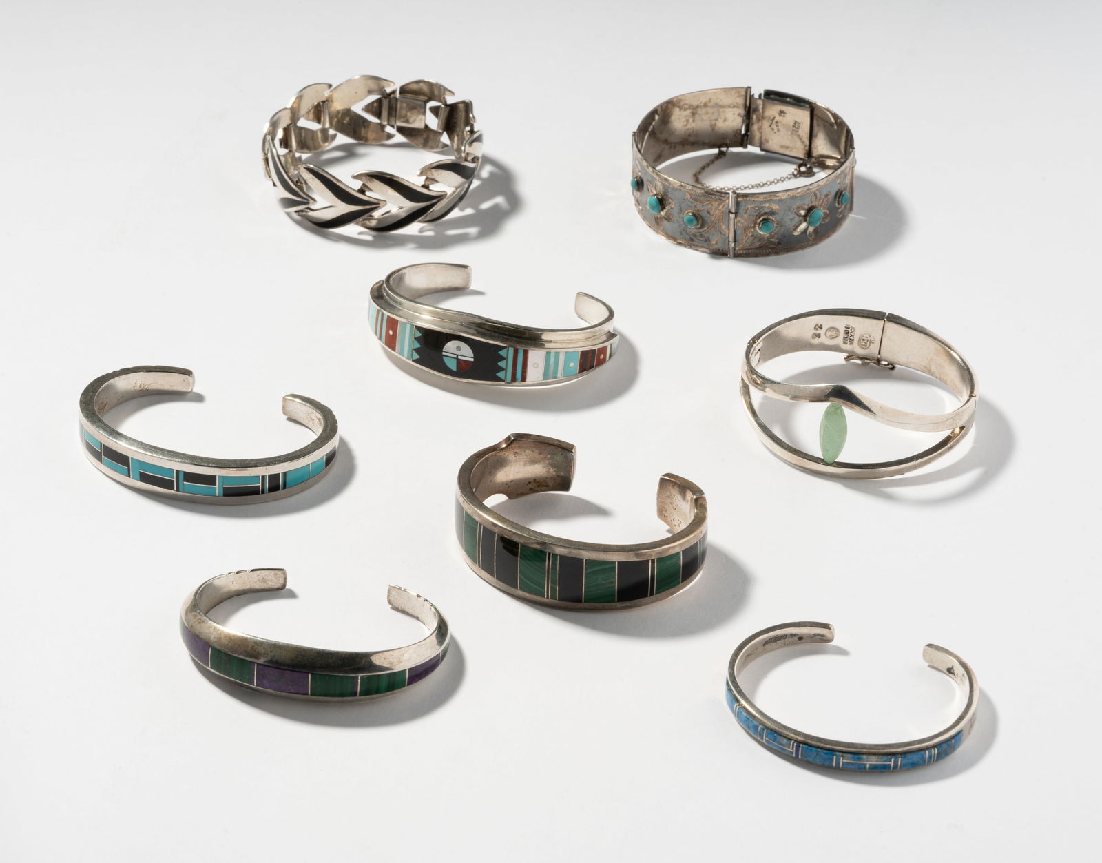 Group Of Sterling Bracelets (1 of 5)