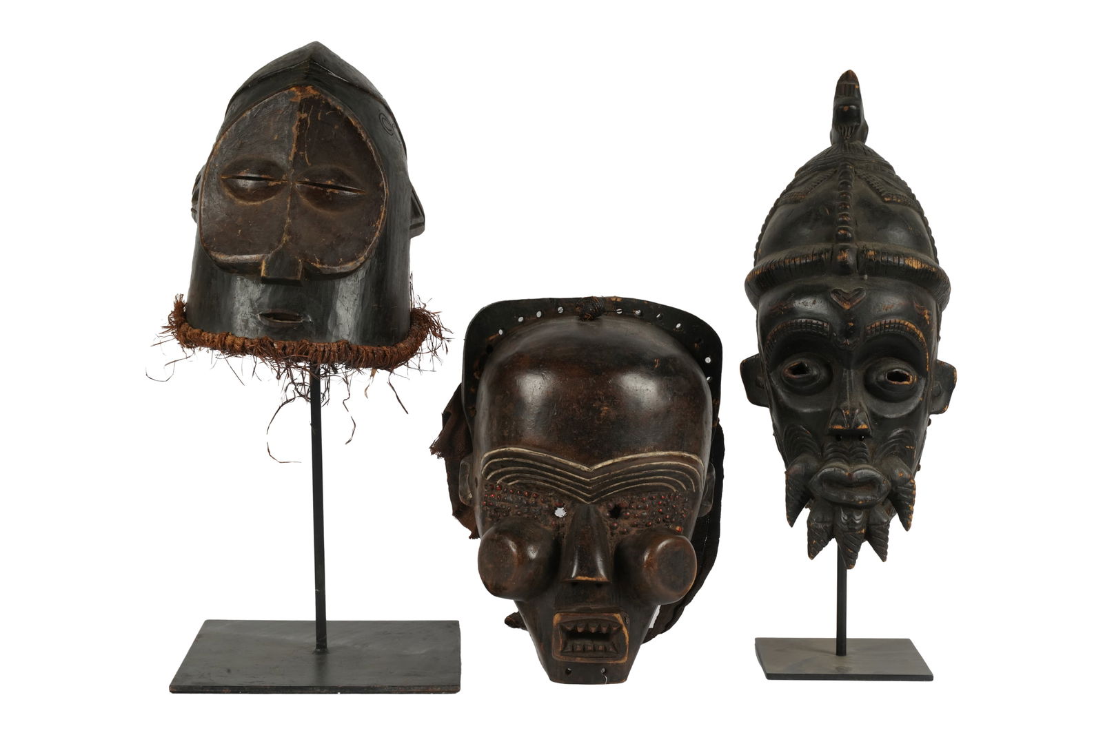 Three African Masks (1 of 9)
