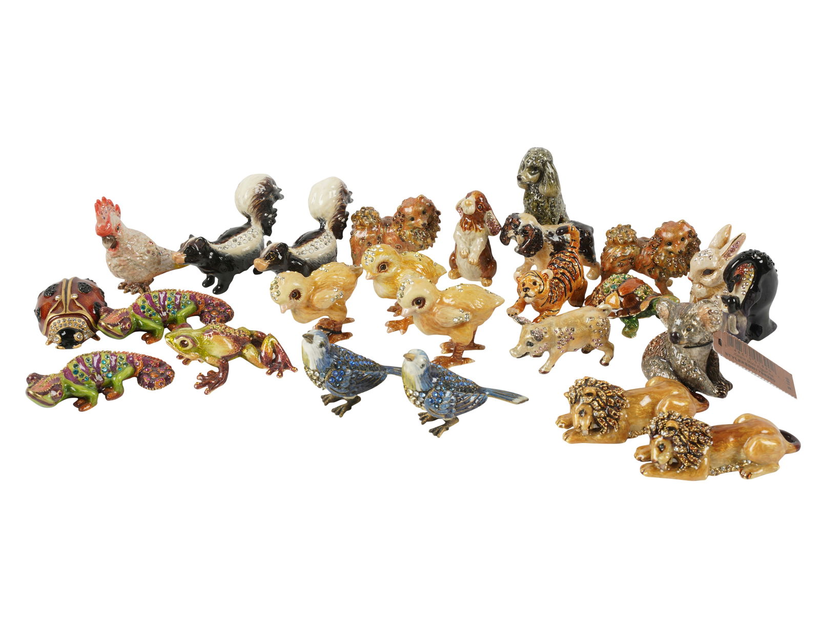 Group of 25 Jay Strongwater Animal Figures (1 of 10)