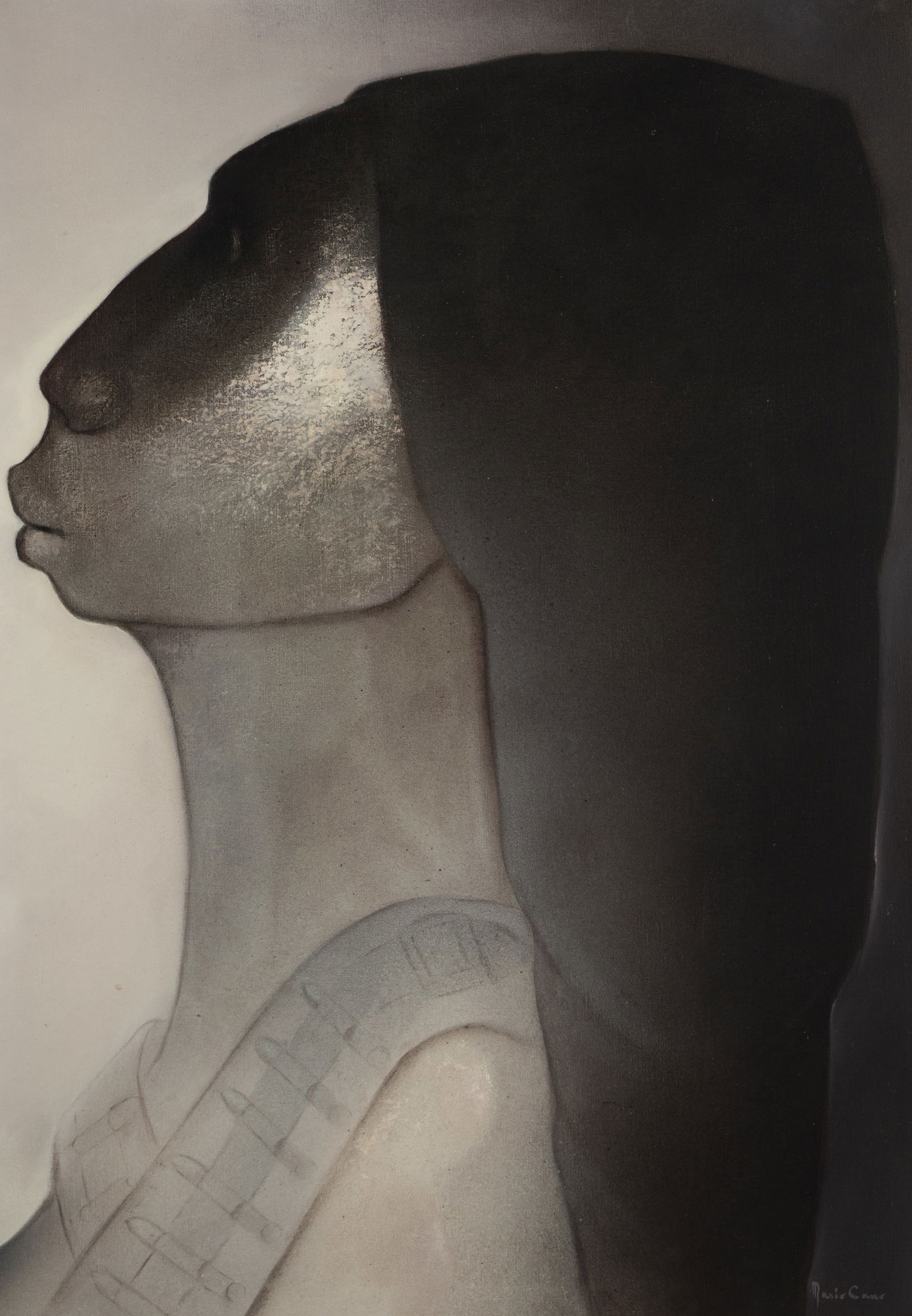 Mario Cano (B. 1928): Woman in Profile (1 of 11)