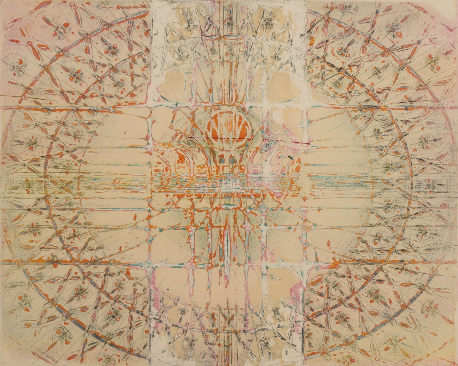 Krishna Reddy (1925-2018): Clown Forming (1 of 11)