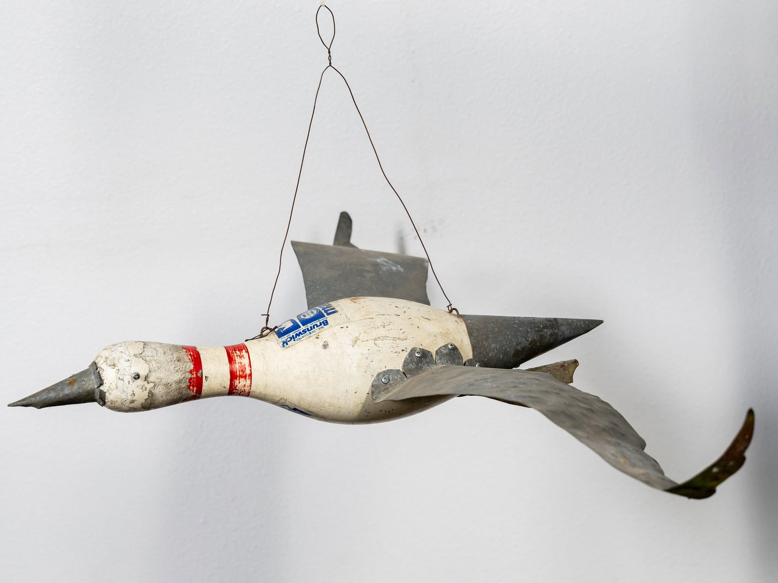 Folk Art Hanging Bird Pinball (1 of 13)