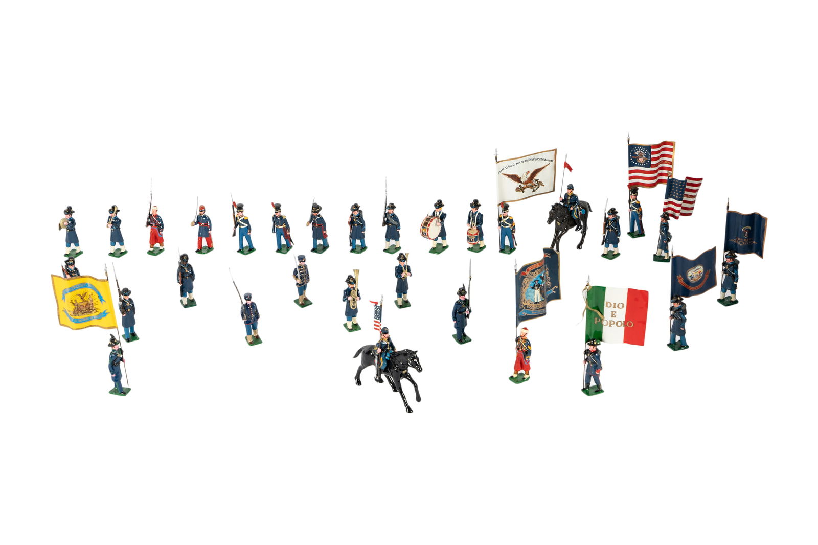 Large Collection of Edmund's Toy Soldiers Civil War Miniatures (1 of 19)