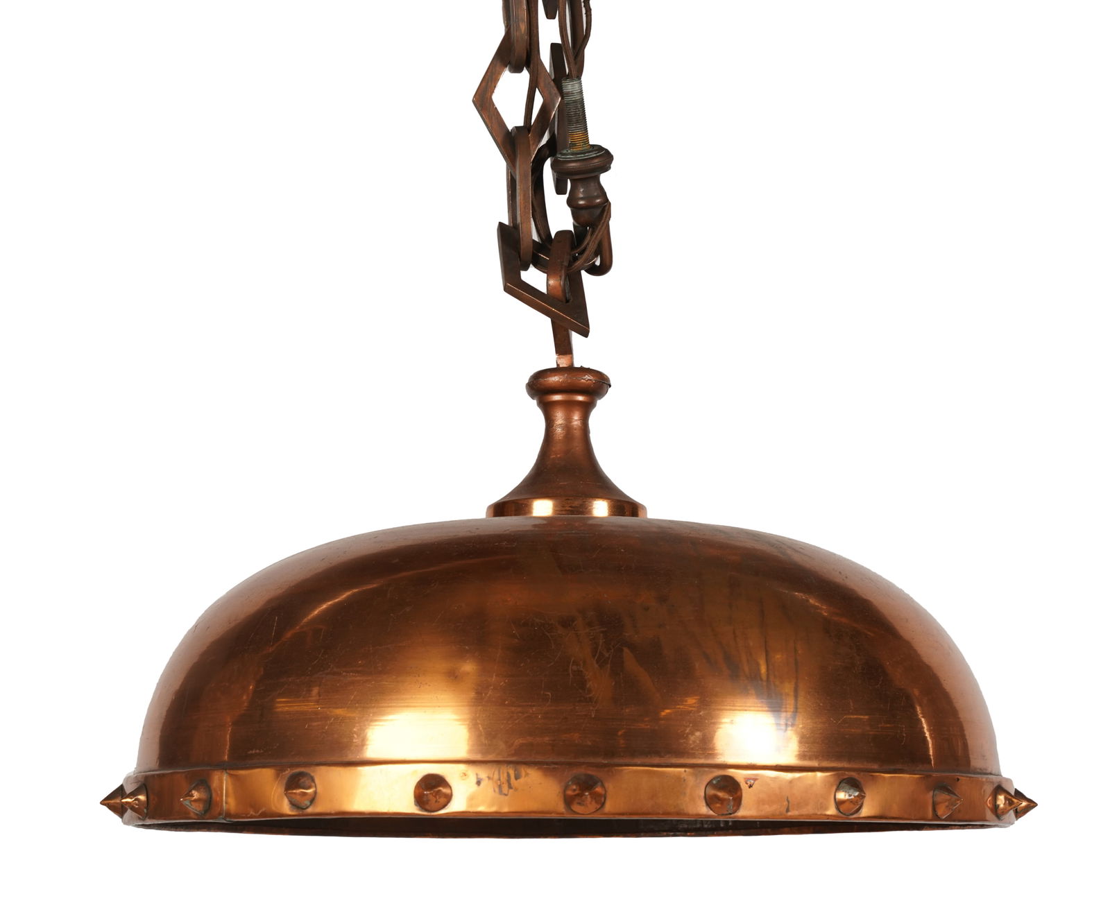 Copper Ceiling Light Fixture (1 of 7)