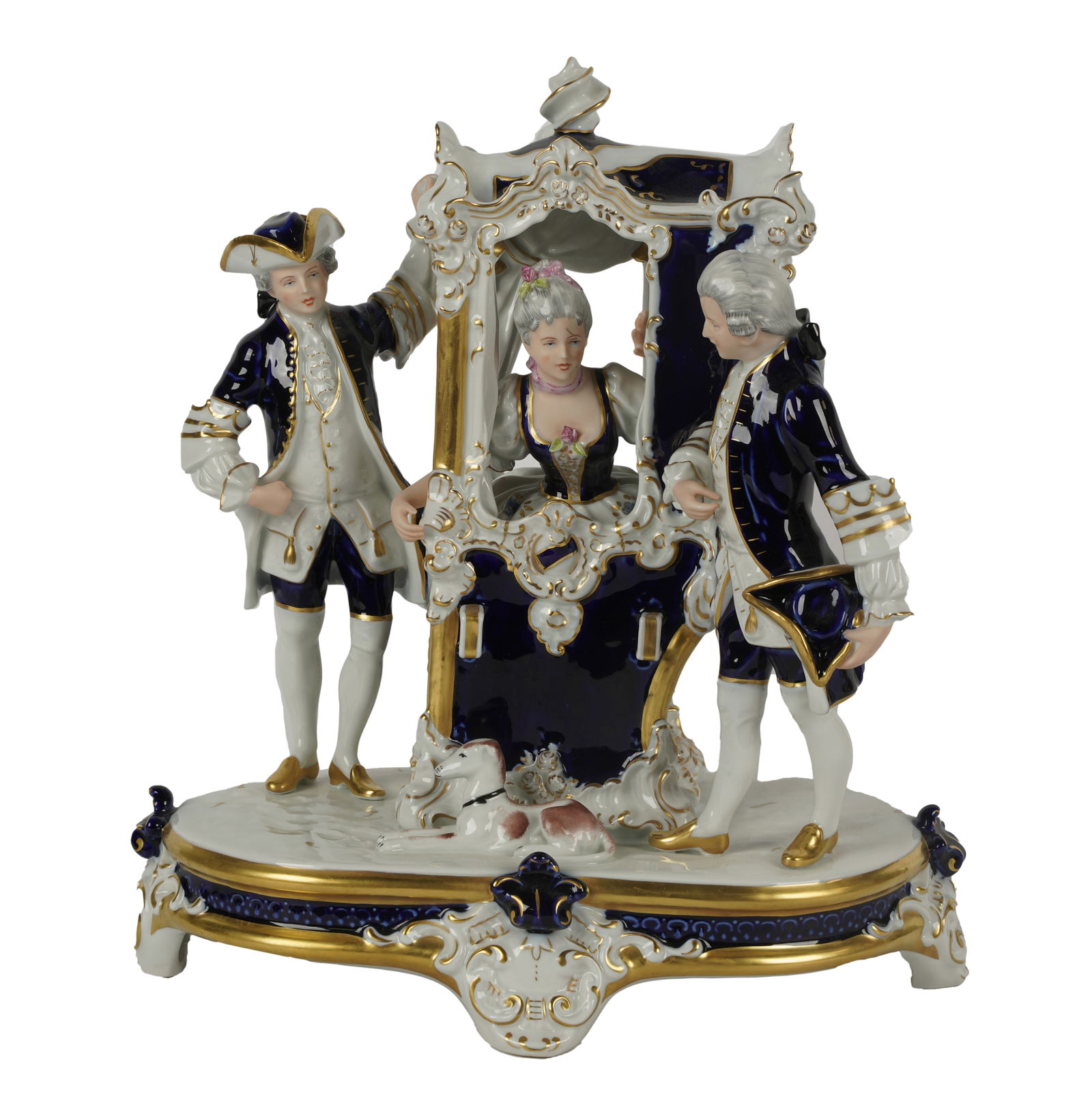 Royal Dux Porcelain Figural Group (1 of 12)