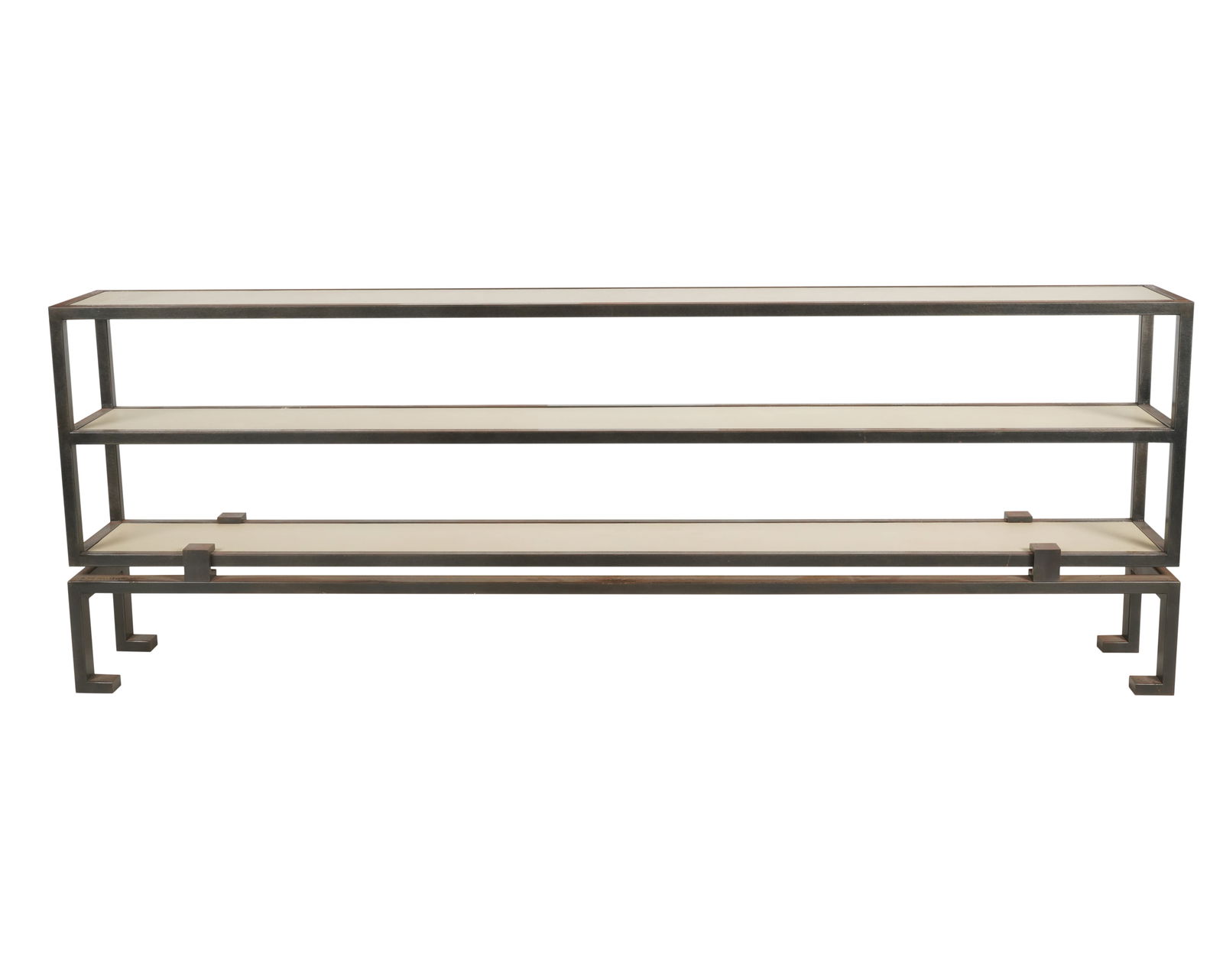 Metal Tiered Sofa Table (1 of 9)