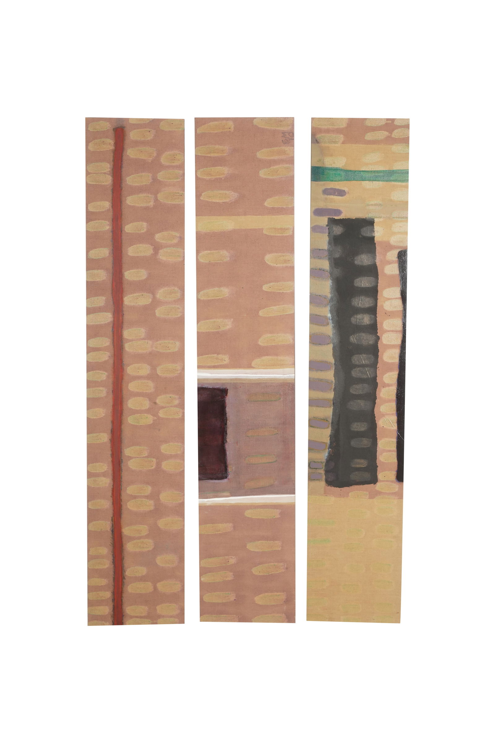 Selma Moskowitz (1928 - 2018): Abstract (Triptych) (1 of 8)