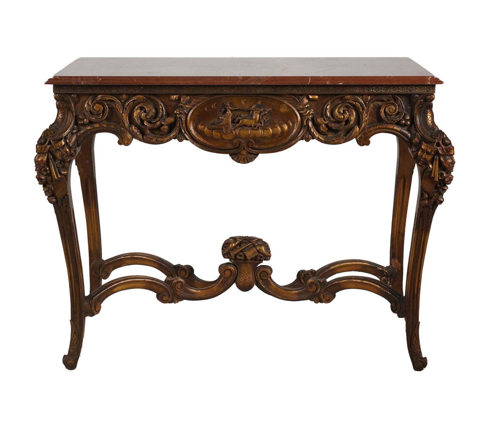 Marble-Top Salon Table (1 of 13)