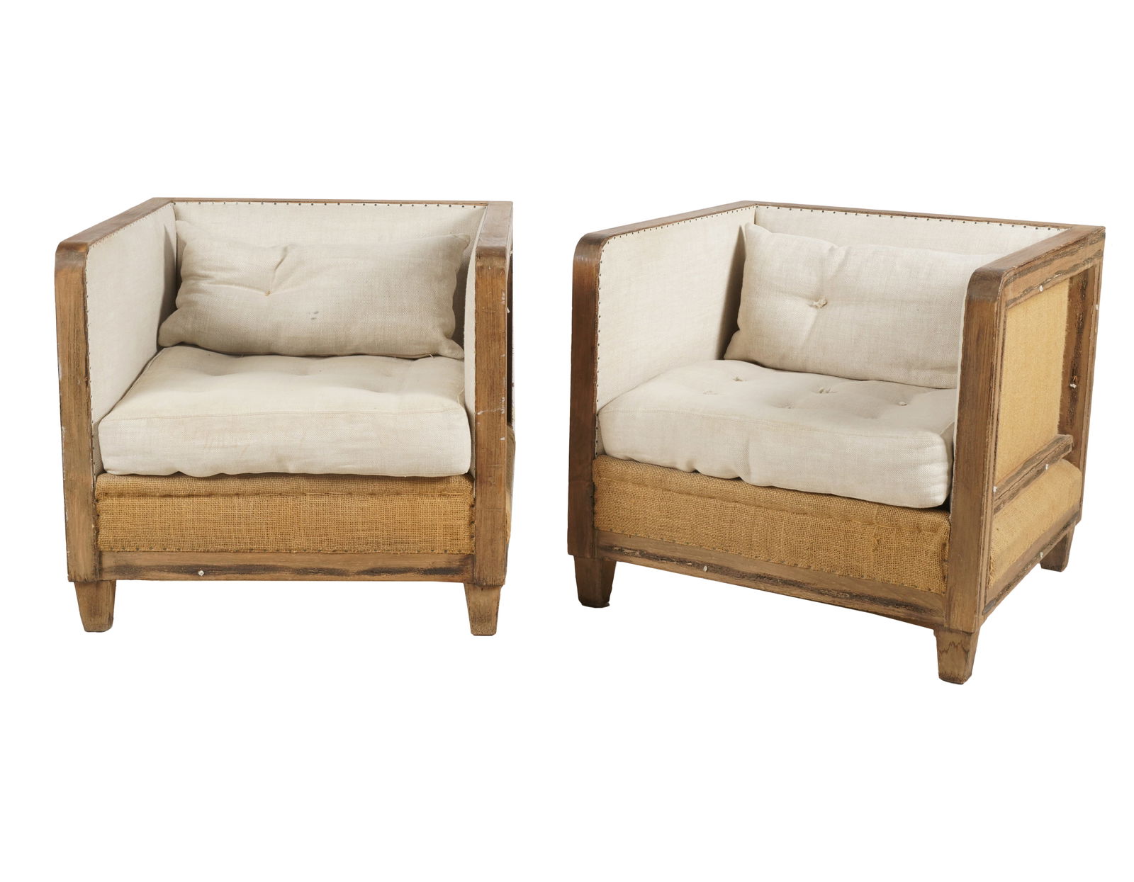 Pair of Restoration Hardware Armchairs (1 of 9)