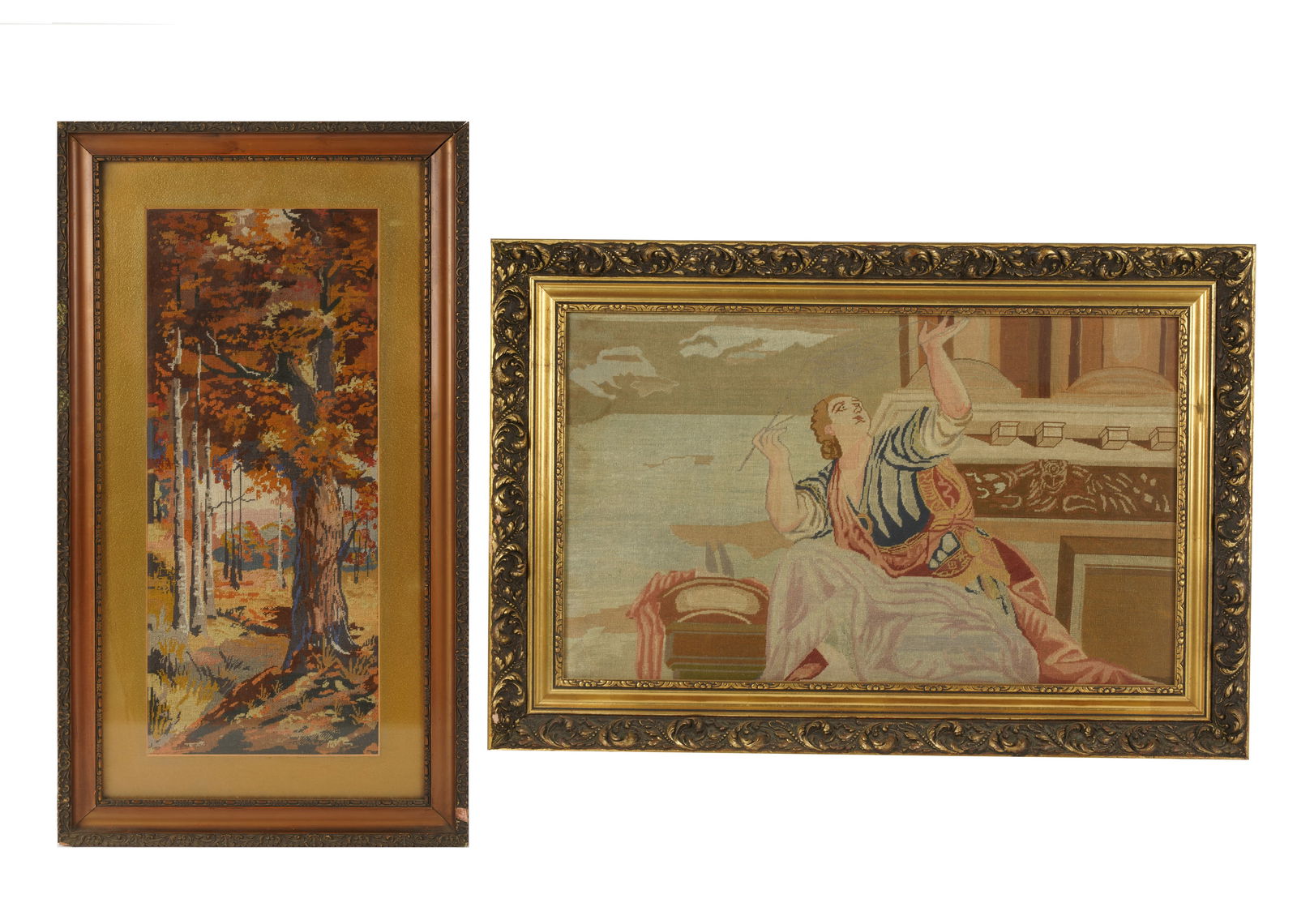 Two Needlepoint Panels (1 of 14)