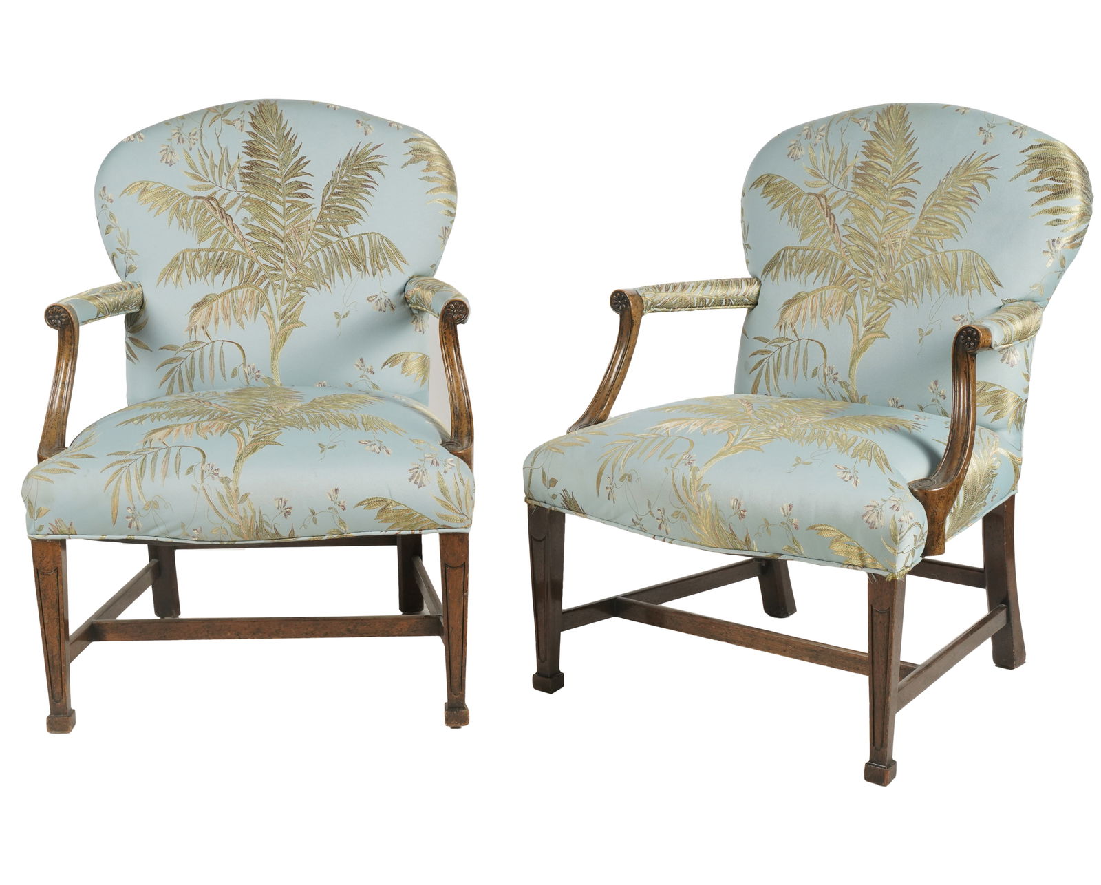Pair of Georgian-Style Armchairs (1 of 11)
