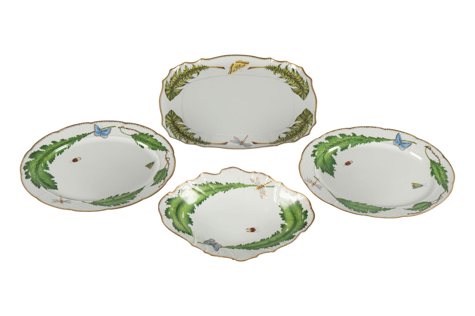Group of Anna Weatherley Designs Porcelain Serving Pieces (1 of 19)