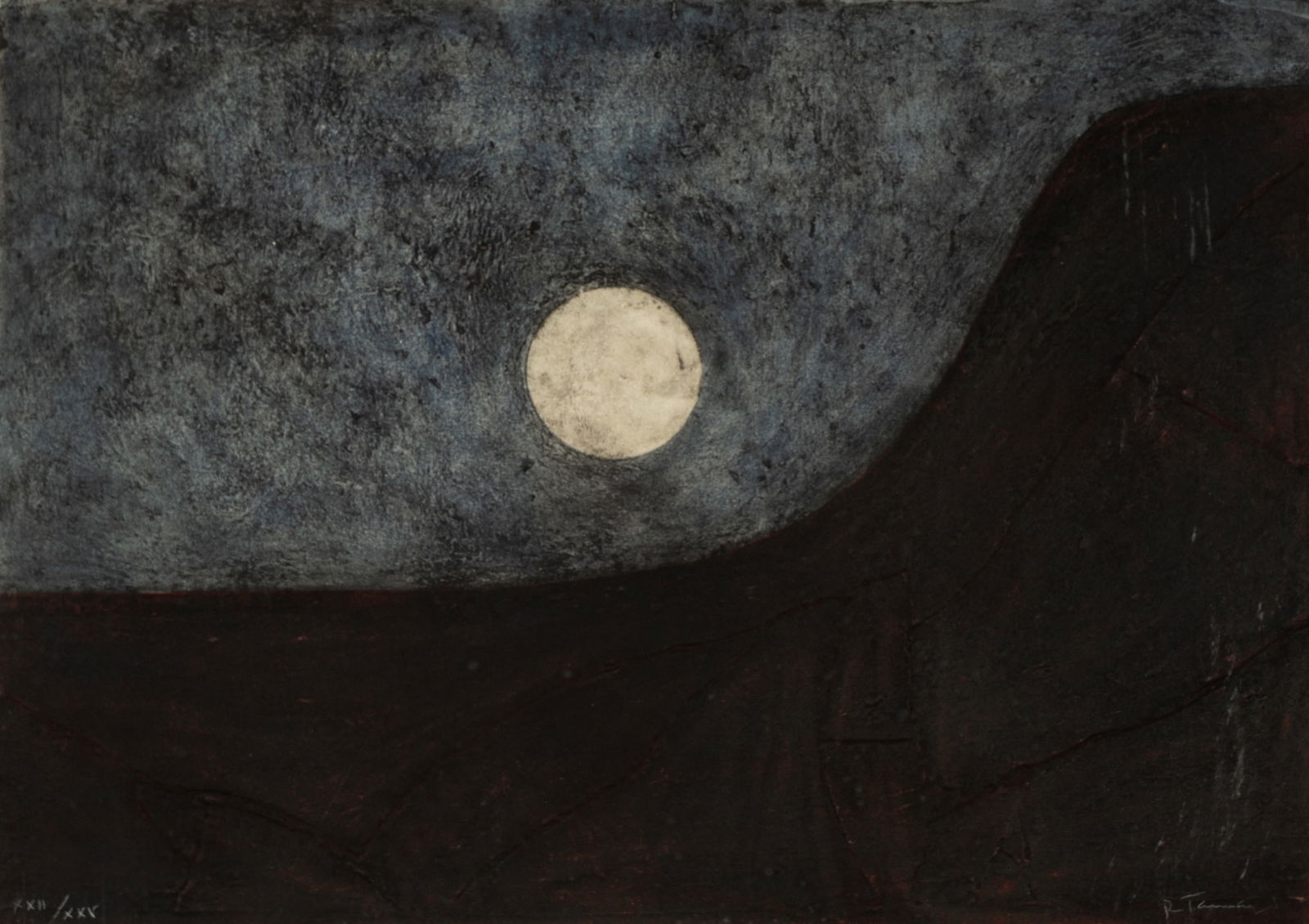 Rufino Tamayo (1899 - 1991): Paisaje con Luna (1 of 14)