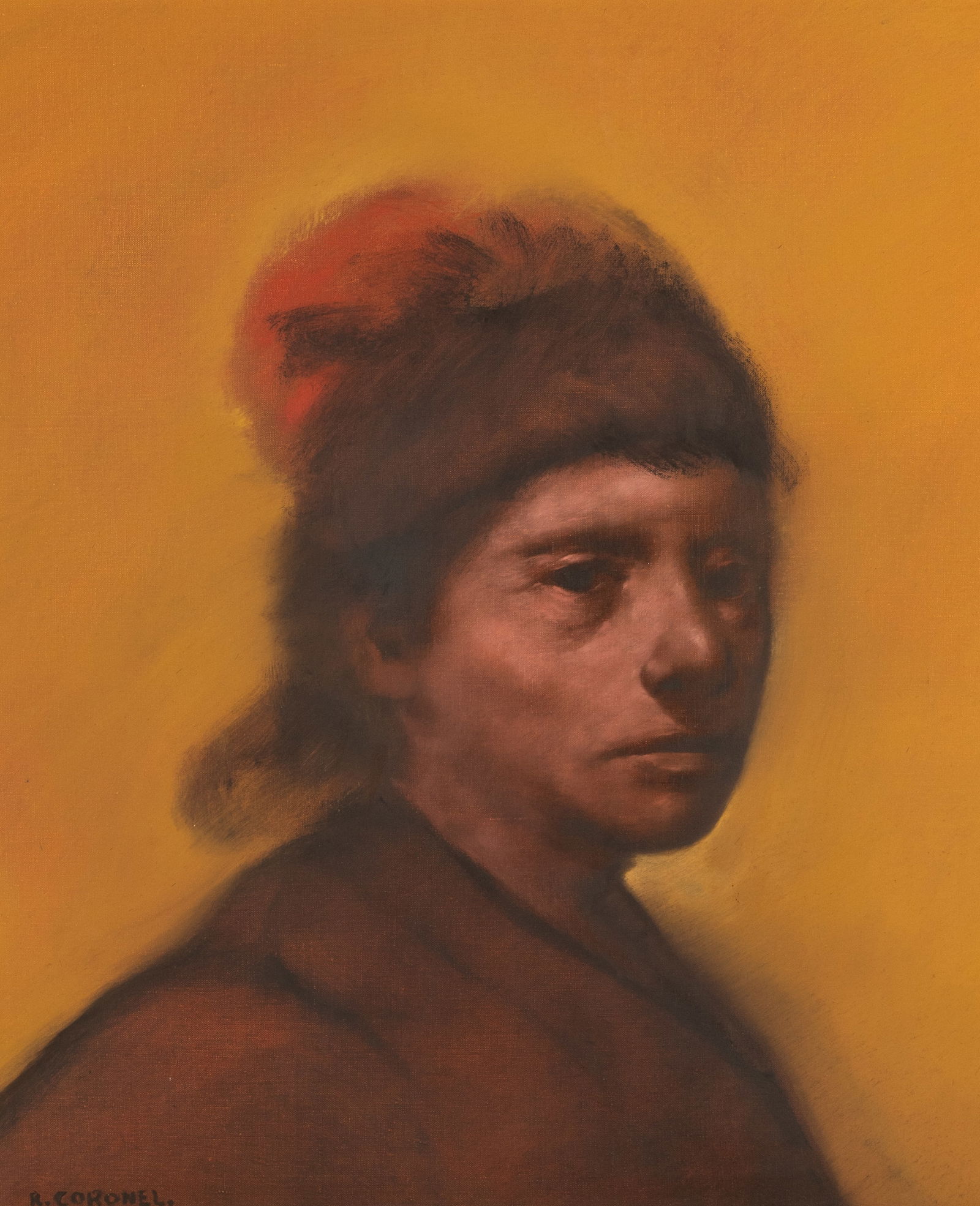 Rafael Coronel (1932 - 2019): Woman in Brown (1 of 15)