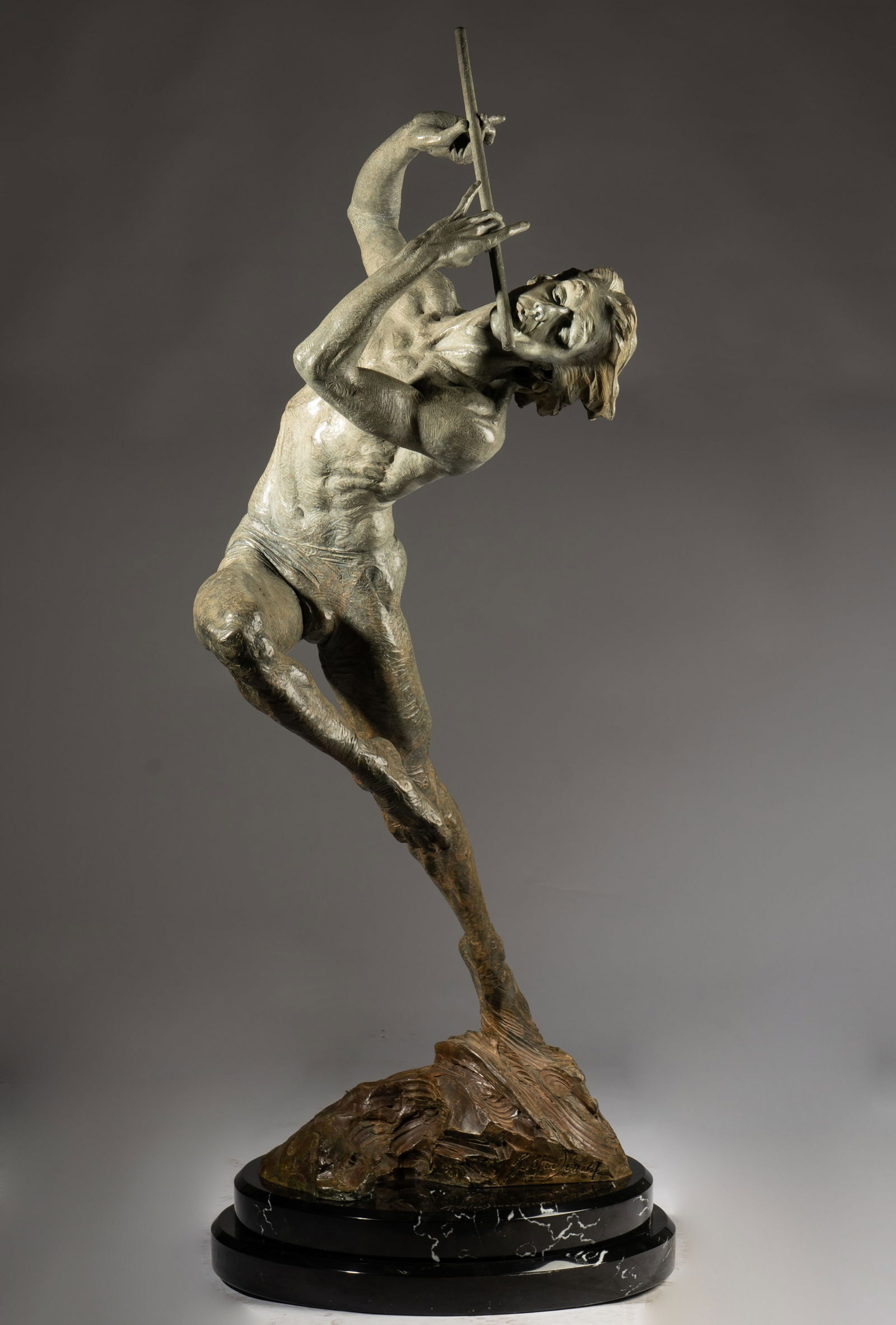 Richard MacDonald (B. 1946): Flutist (1 of 16)