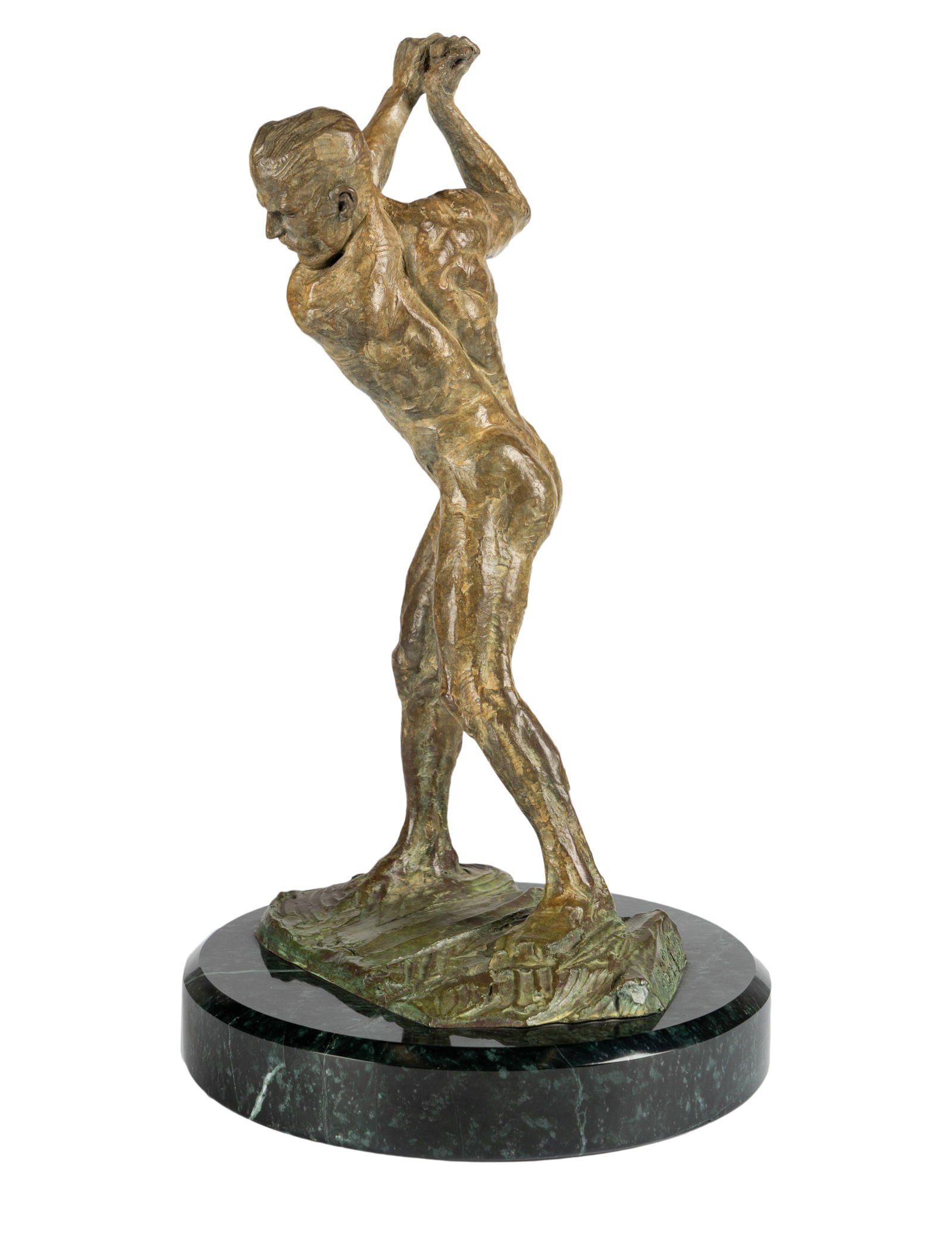 Richard MacDonald (B. 1946): Anatomy. of a Golfer I (1 of 12)