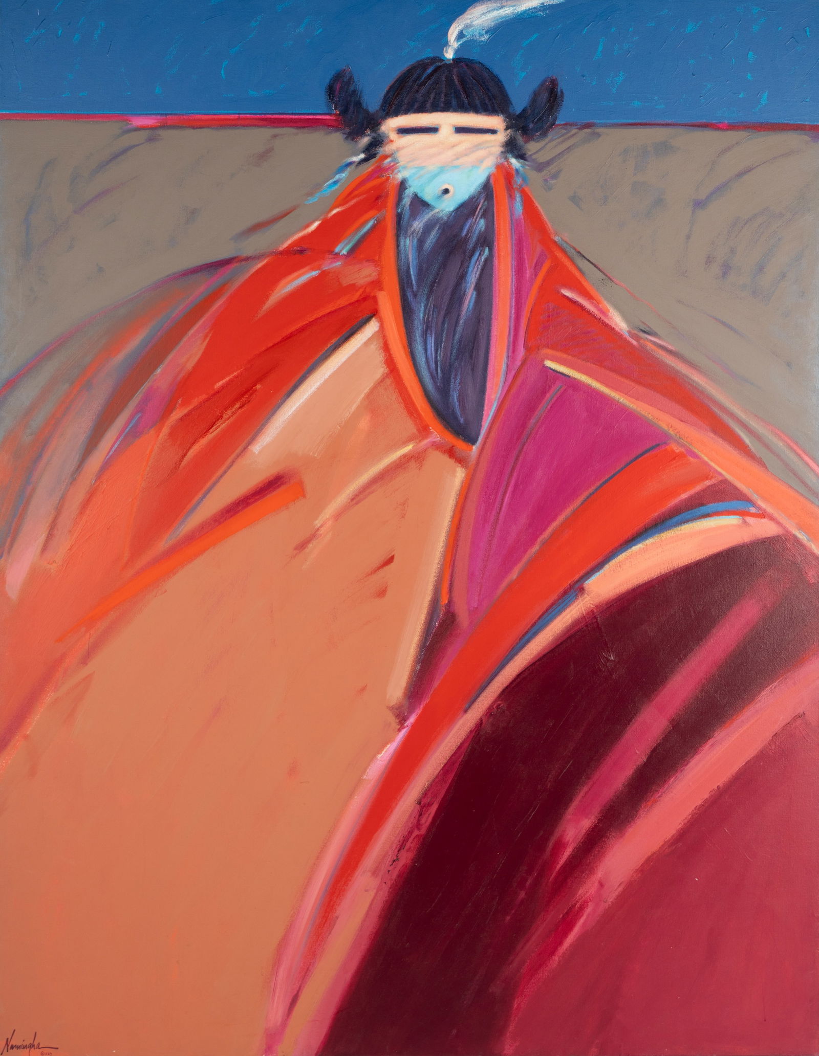 Dan Namingha (B. 1950): Night Spirit (1 of 13)