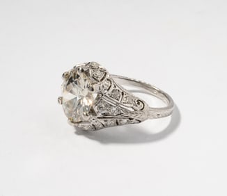 Platinum Diamond Ring