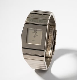 Rolex 18 Karat White Gold "King Midas" Mechanical Wristwatch