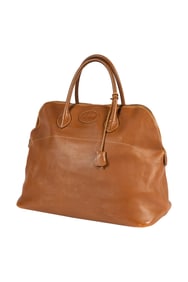 Hermes Gold Courchevel Leather 45cm Bolide Bag