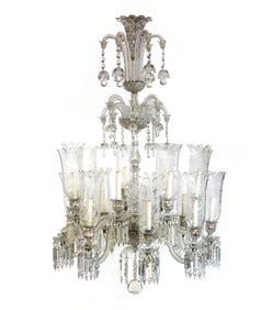 Baccarat Crystal 17-Light Chandelier