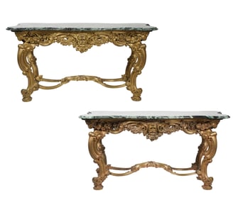 Pair of Italian Rococo-Style Center Tables