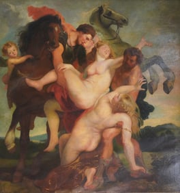 After Peter Paul Rubens: Rape of the Daughters of Leucippus