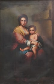 Nick Chavez After Bartolome Esteban Murilllo: Virgin and Child