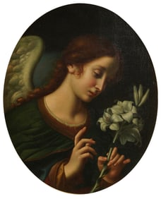 Nick Chavez Louis Pisani (18th/19th Century) after Carlo Dolci: Angel Gabriel
