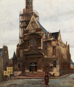 Emil Jean Kosa, Jr. (1903 - 1968): Eglise St. Etienne du Mont, Paris
