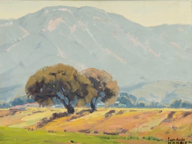 Sam Hyde Harris (1889-1977): La Crescenta (San Gabriel Mountain landscape)