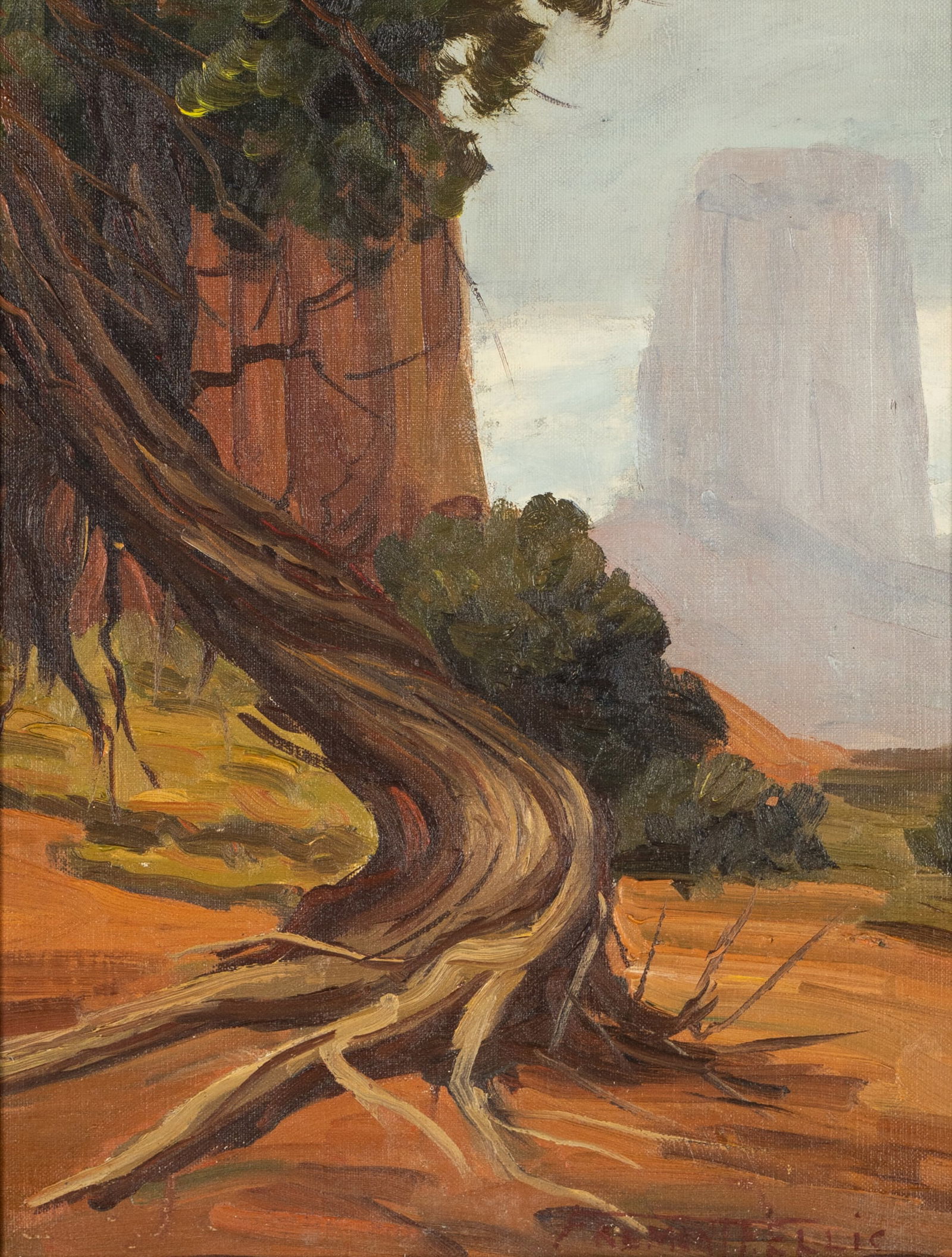Fremont F. Ellis (1897 - 1985): Tree in Landscape (1 of 9)