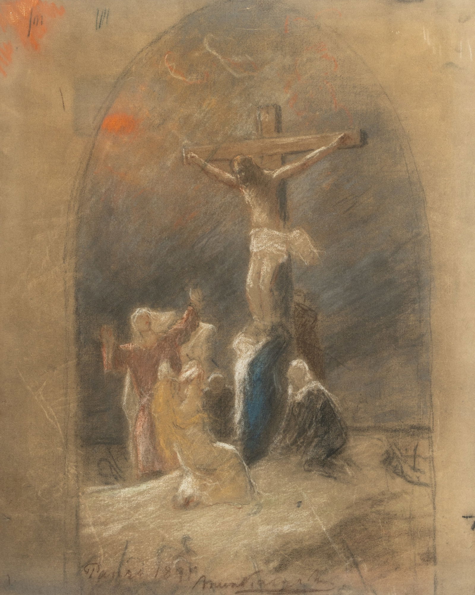 Continental School (Late 19th Century): The Crucifixion (1 of 13)