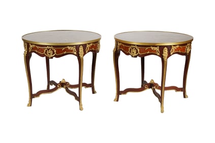 Pair of Louis XV-Style Center Tables