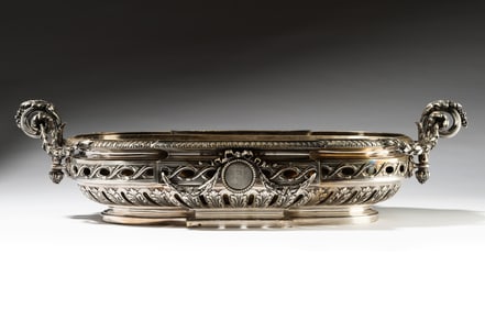 French Silver-plated Center Bowl