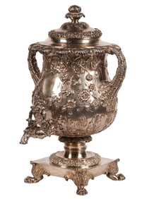 Paul Storr Sterling Silver Tea Urn