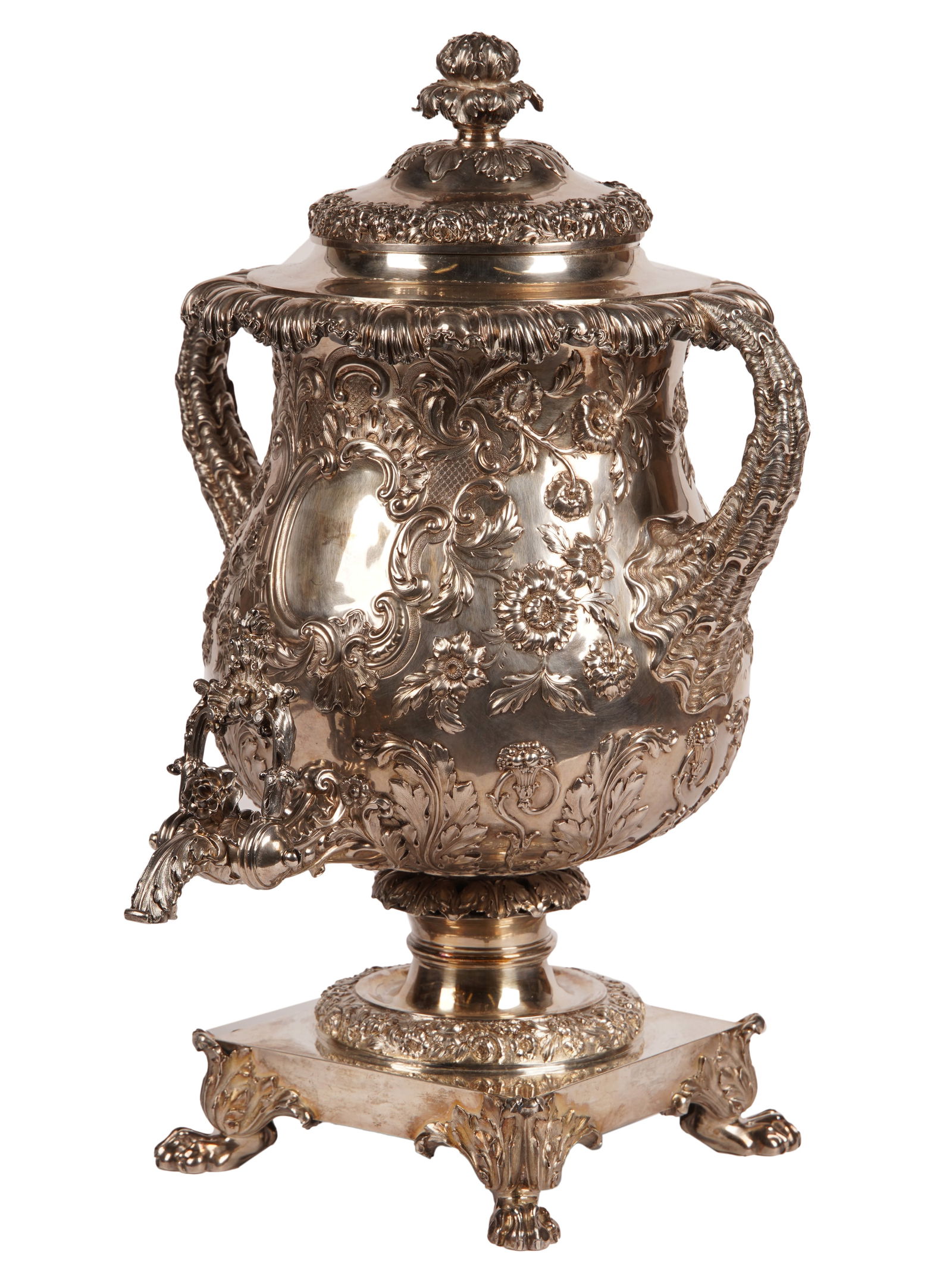 Paul Storr Sterling Silver Tea Urn (1 of 9)