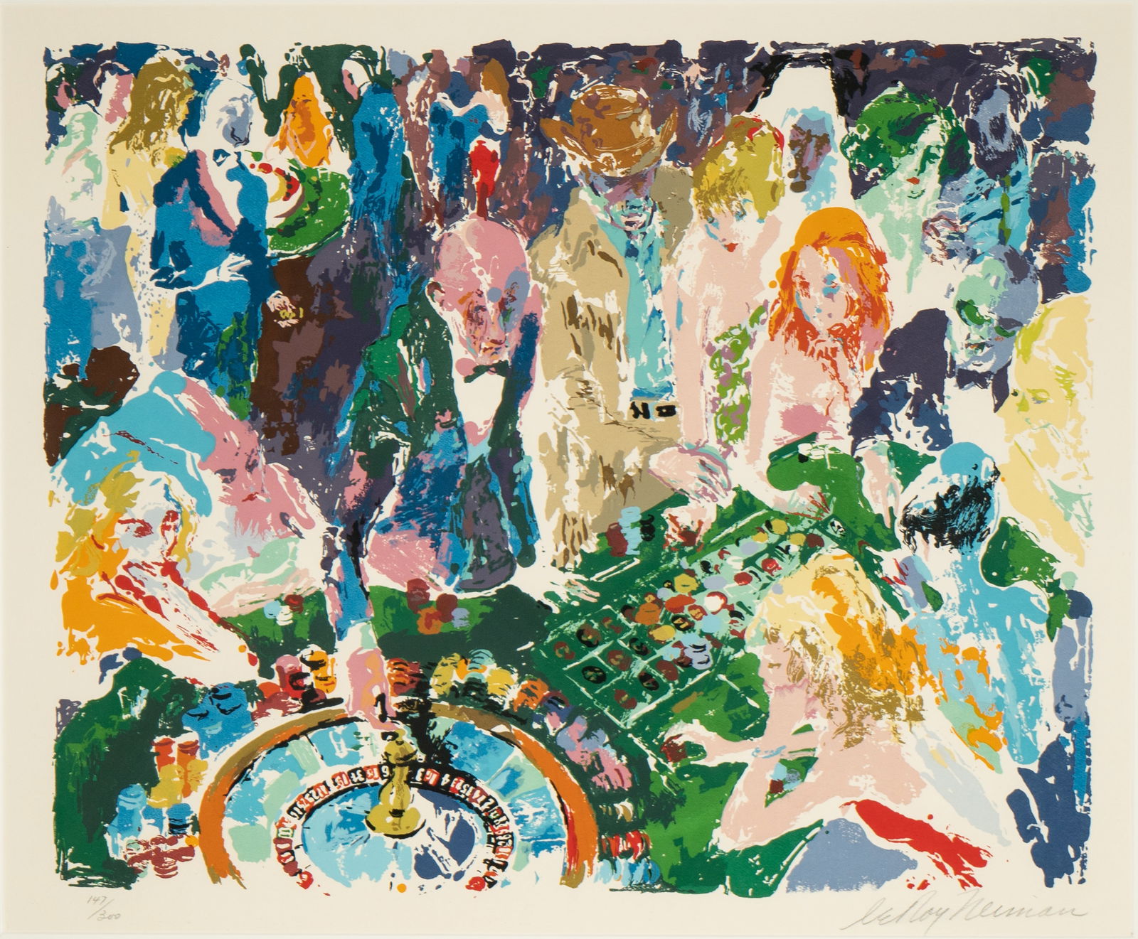 Leroy Neiman (1921-2012): Casino (1 of 14)