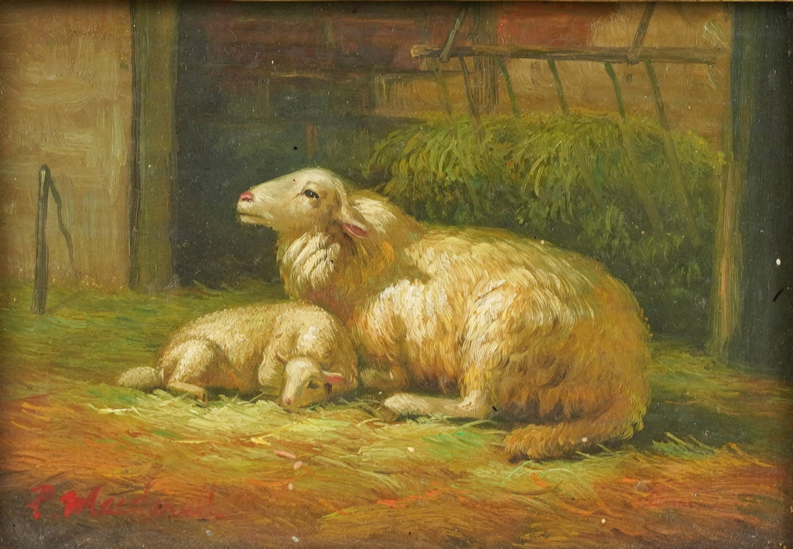 Continental School: Ewe and Lamb (1 of 8)