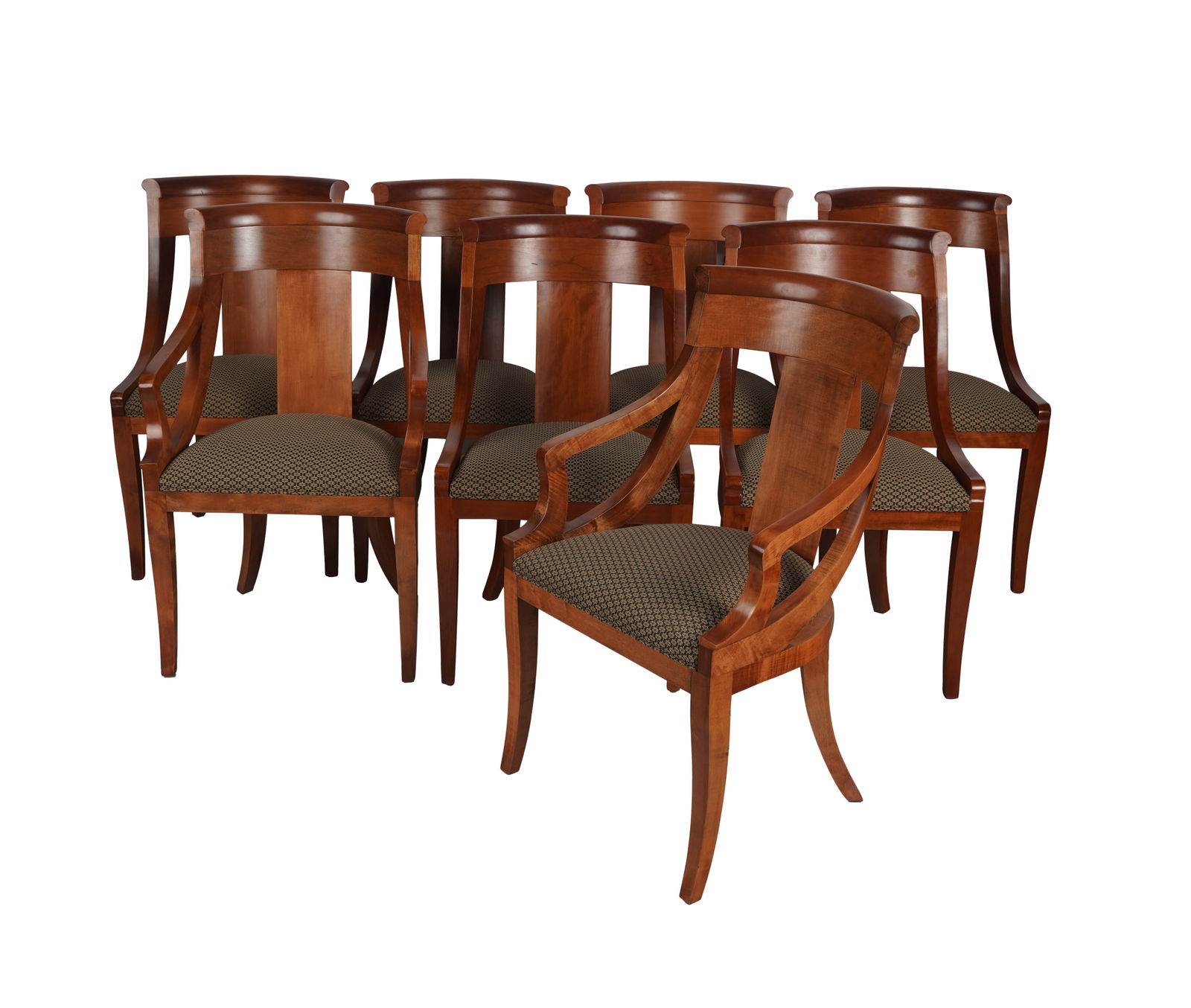 Eight Baker Regency-Style Chairs (1 of 10)