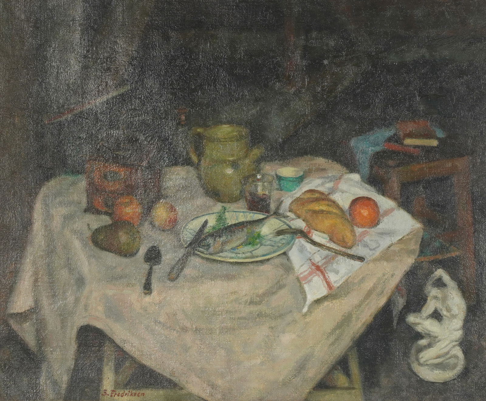 Stinius Fredriksen (1902 - 1977): Still Life (1 of 10)