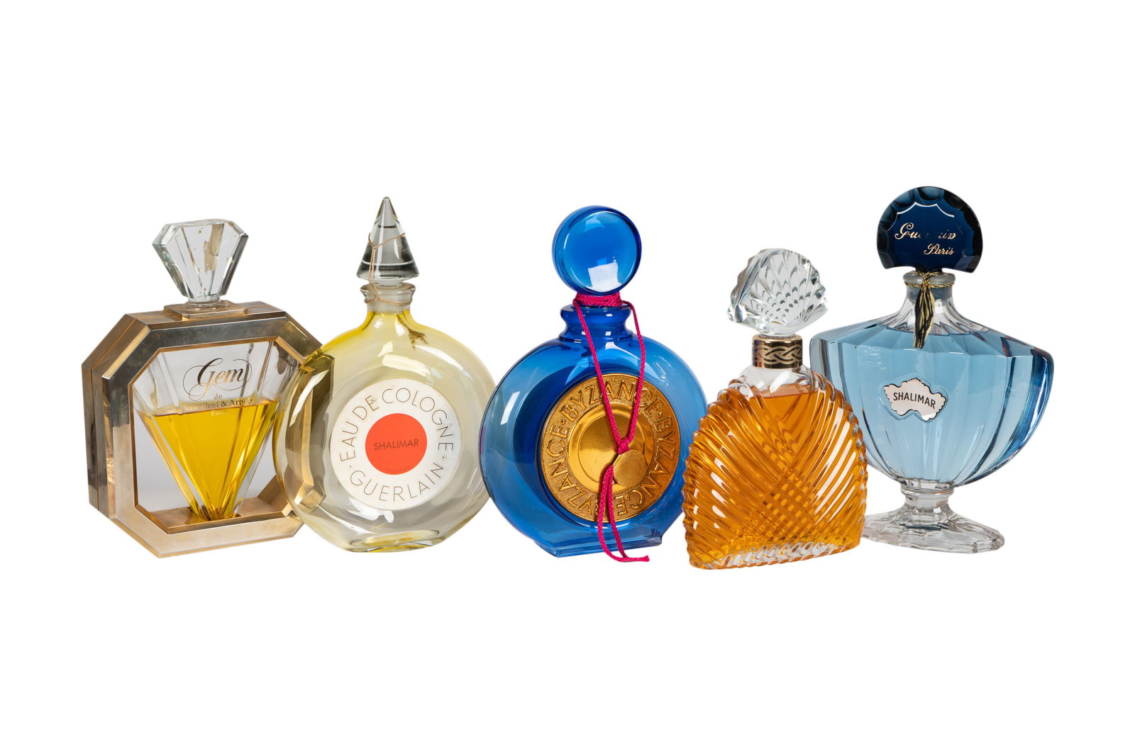 Group Of Five Oversized Factice / Dummy Perfume Display Bottles (1 of 16)
