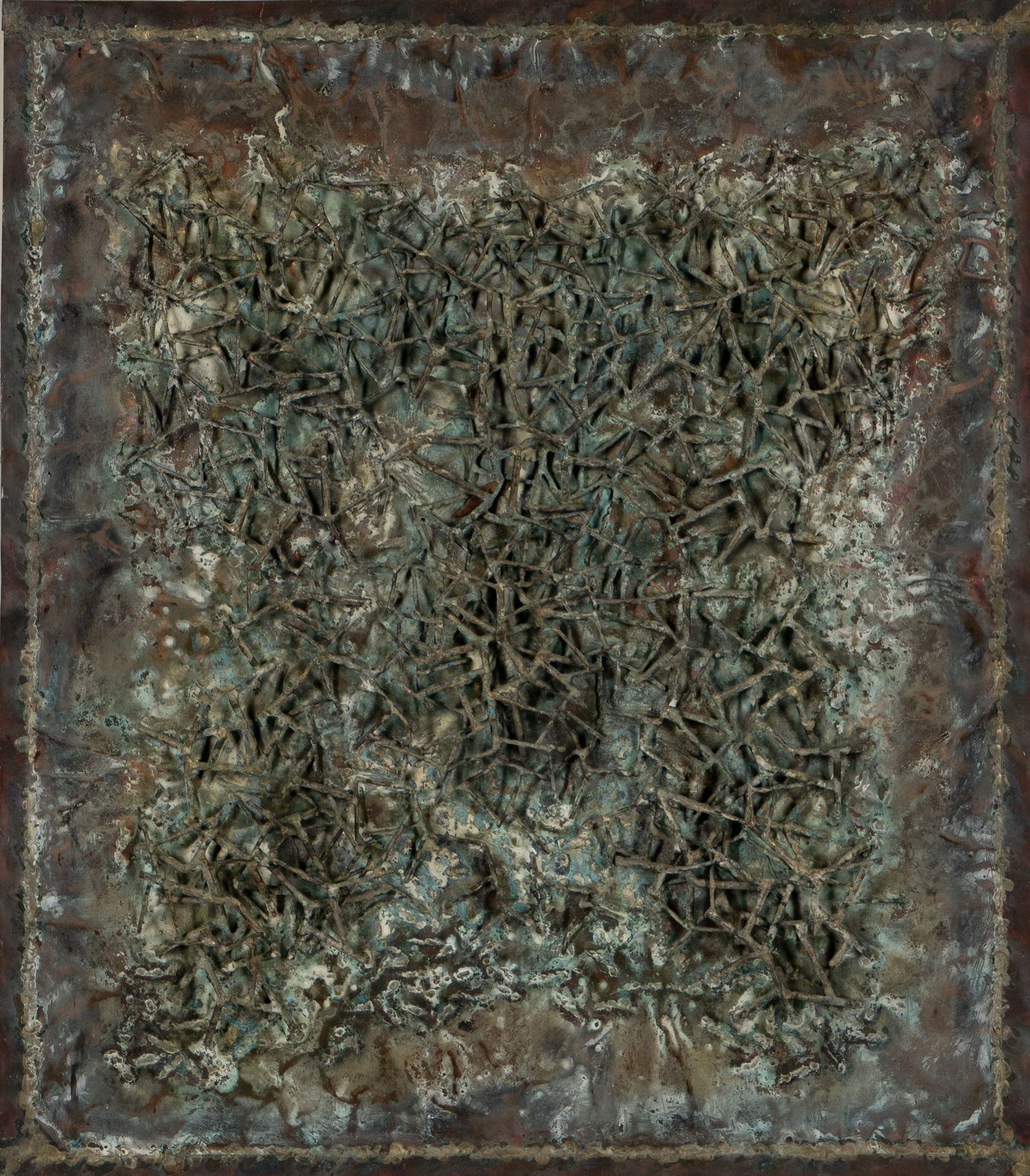 Abstract Metal Wall Panel (1 of 10)