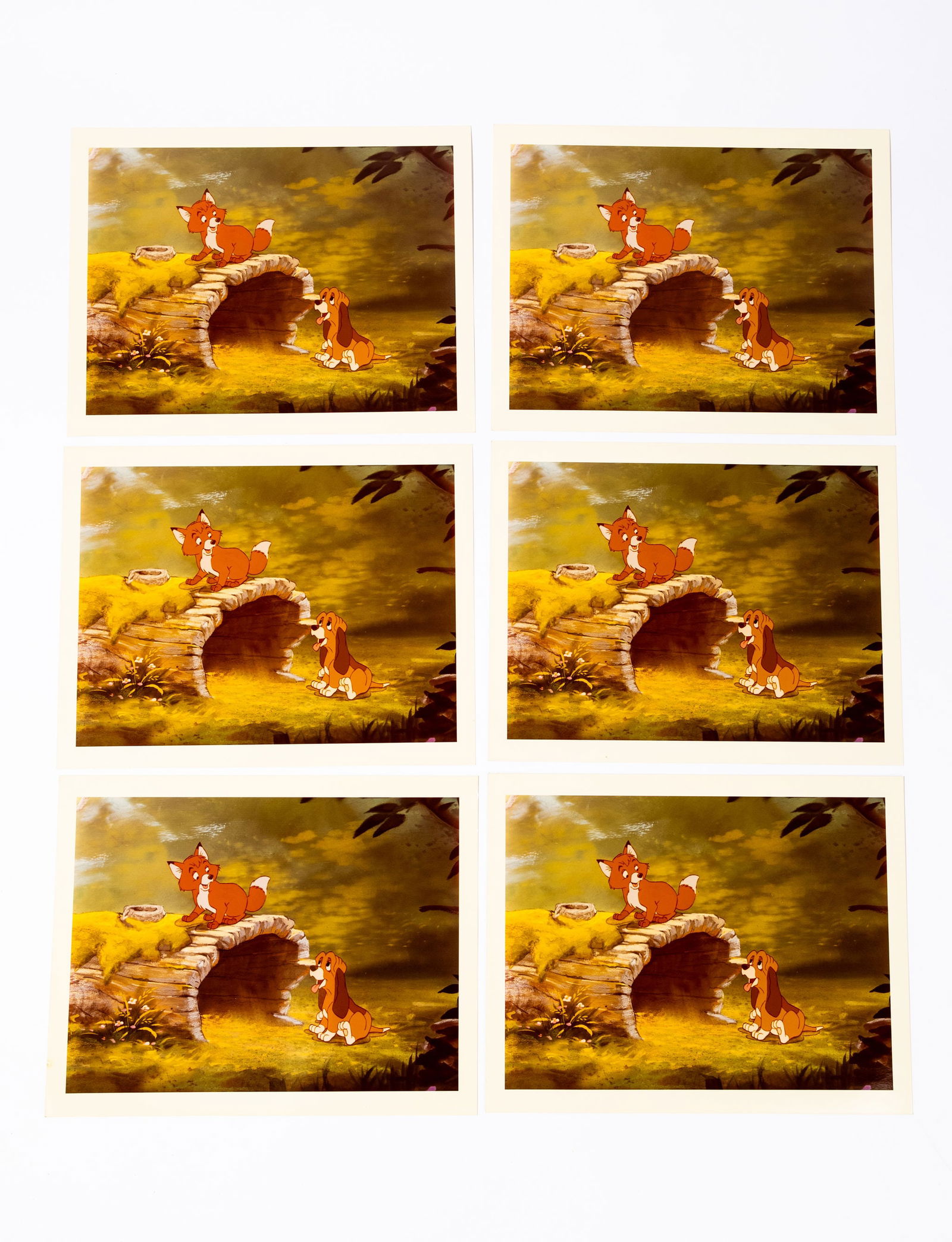 Disney Animation Dye Transfer Photo Print of The Fox and The Hound (1 of 3)